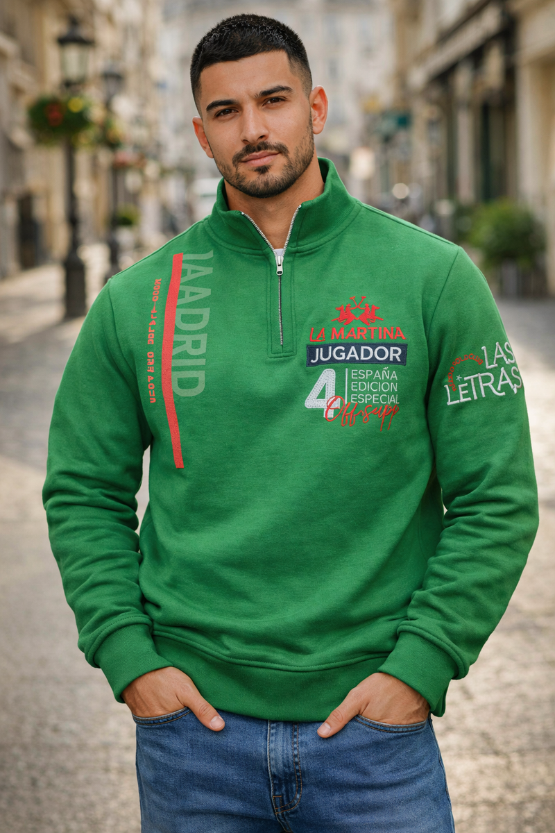 LA Martina Quarter Zipper