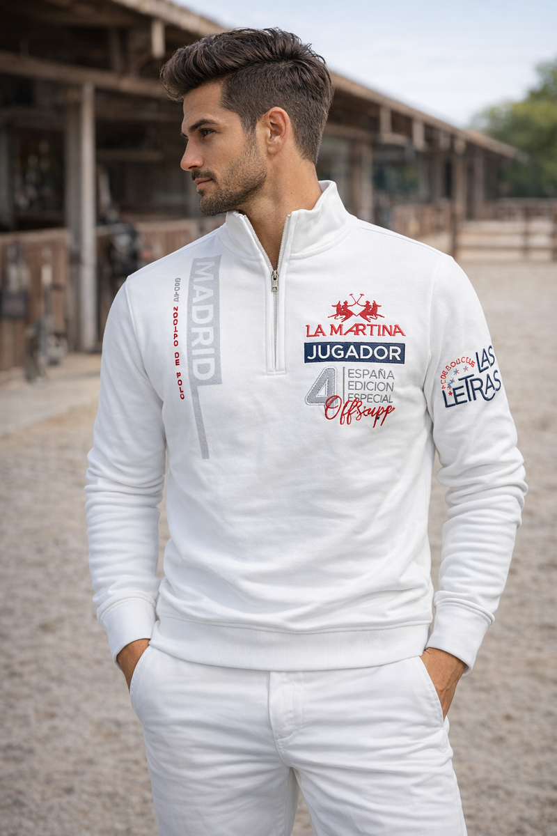 LA Martina Quarter Zipper