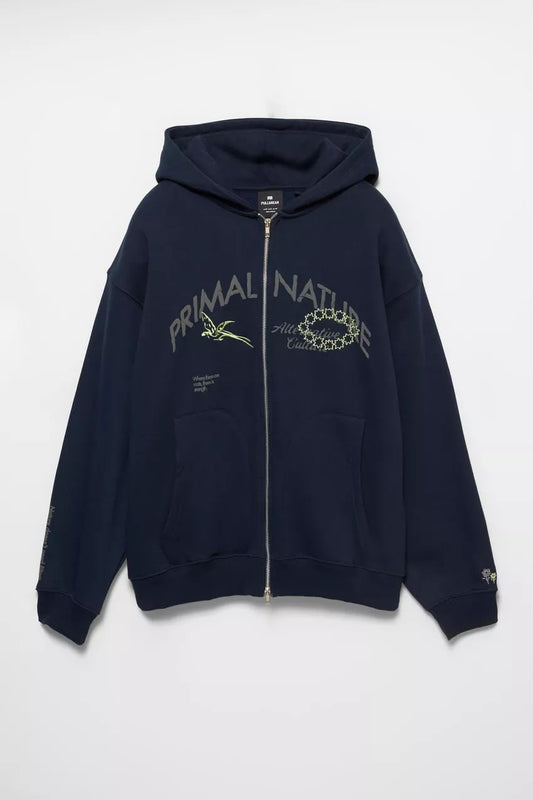 Primal Nature zip-up hoodie