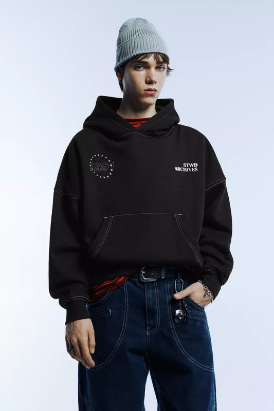STWD Archival Back-Print Hoodie